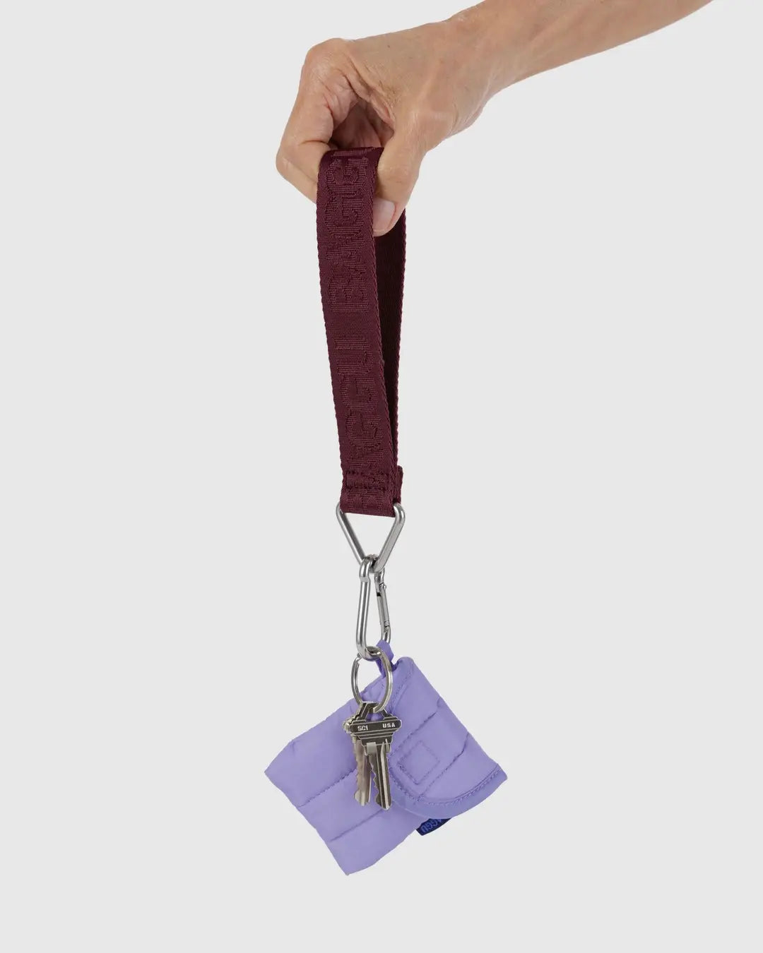 BAGGU Logo Keychain