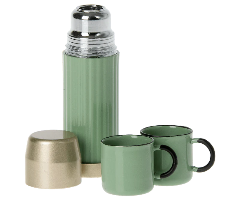 Thermos and Cups-Mint