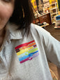 Sesame Street Pride Collared Crop Tee