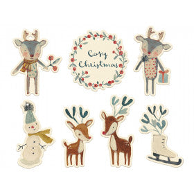 Gift Tags-Cosy Christmas 14 Pieces