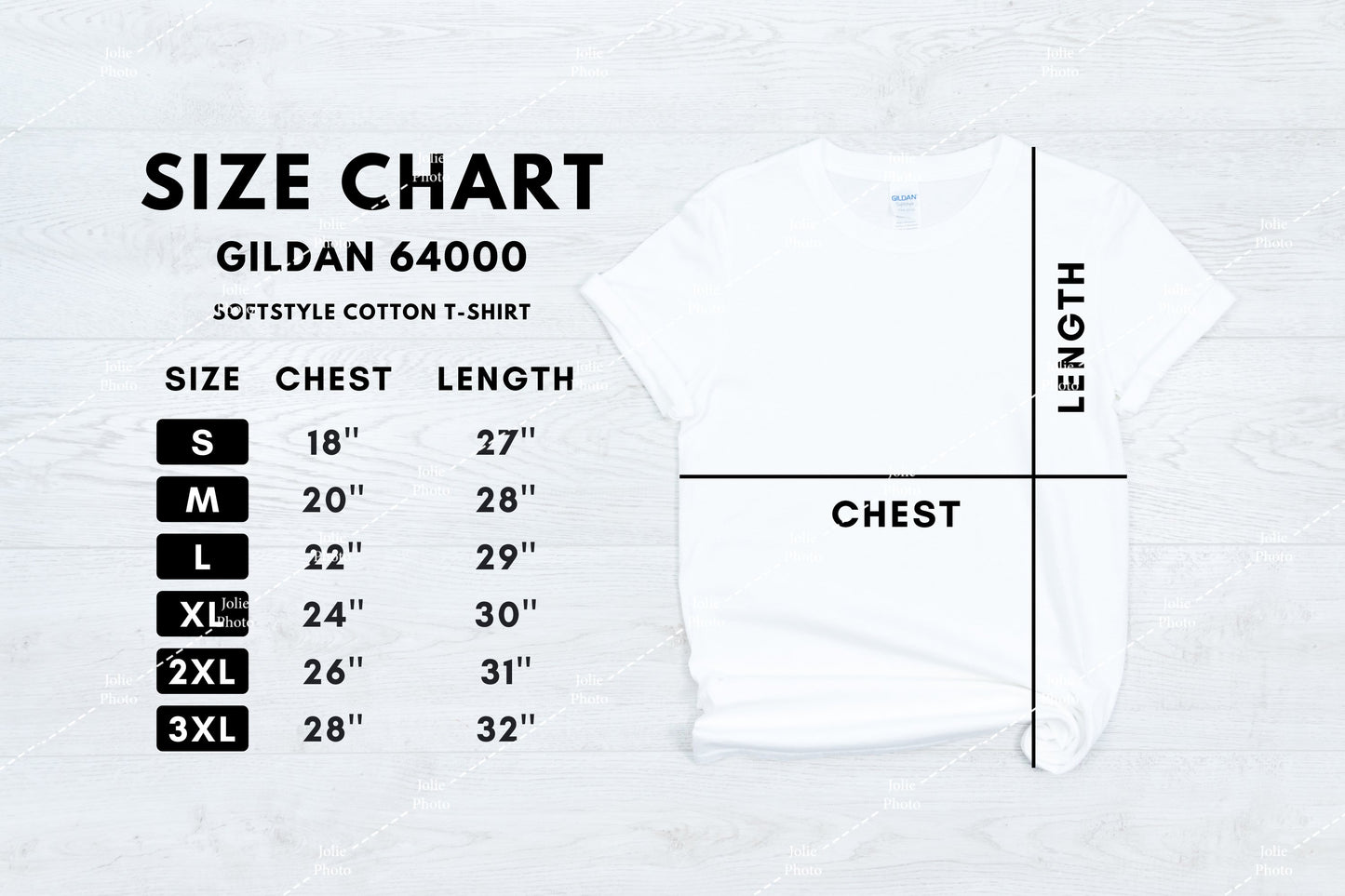 Blank T-Shirt - Gildan Softstyle
