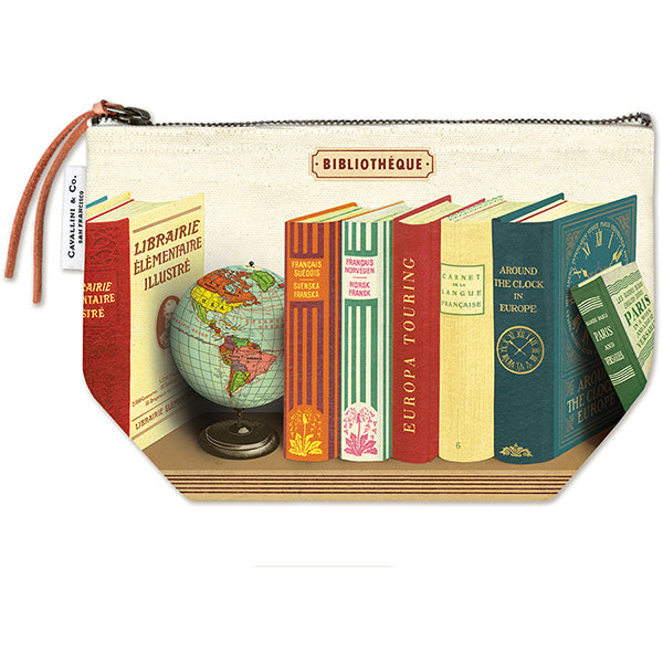 Library Books Pouch