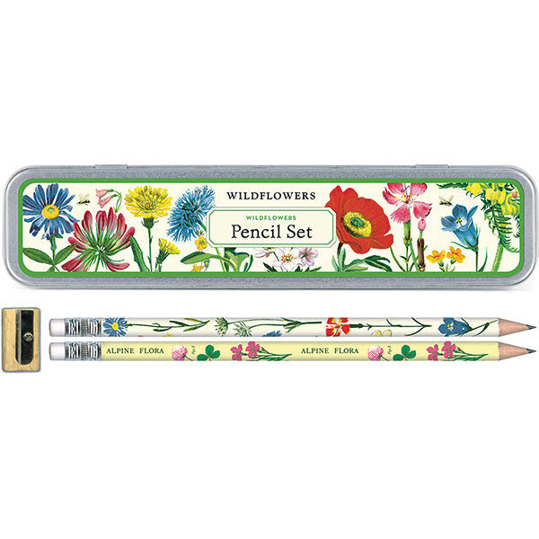 Wildflowers Pencil Set