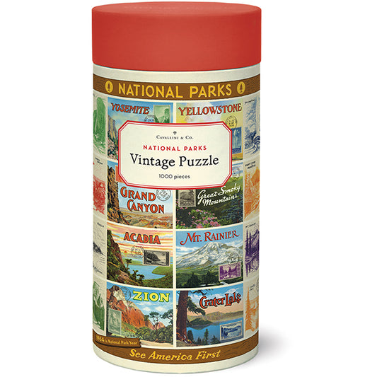 National Parks Red 1000 Piece Puzzle