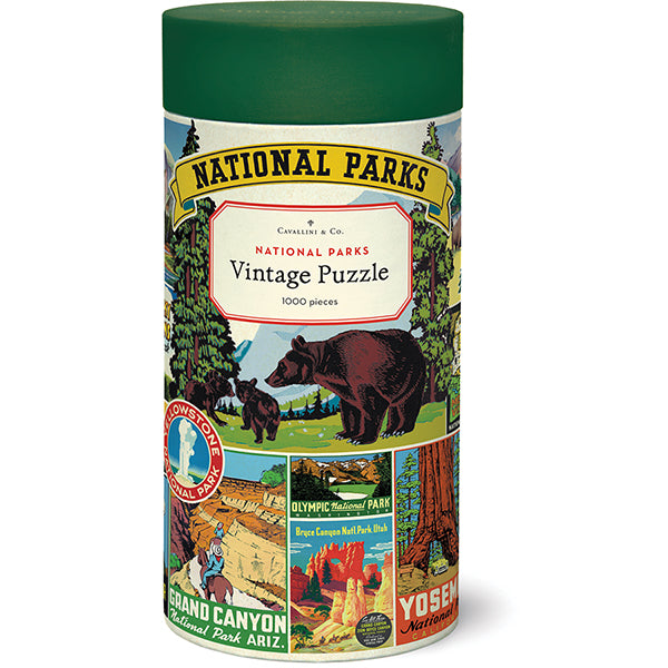 National Parks Green 1000 Piece Puzzle