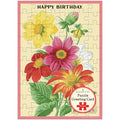 Language of Flowers Puzzle Greeting Card