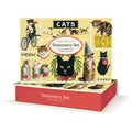 Vintage Cats Stationery Set