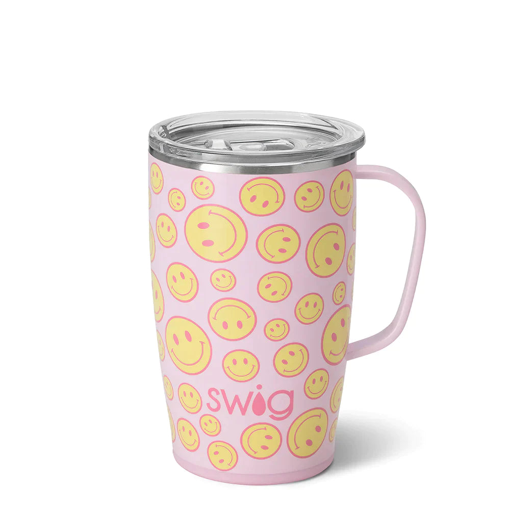 SWIG Travel Mug 18oz - Oh Happy Day