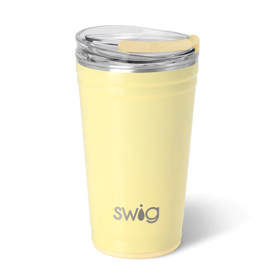 SWIG Party Cup 24oz - Shimmer Buttercup