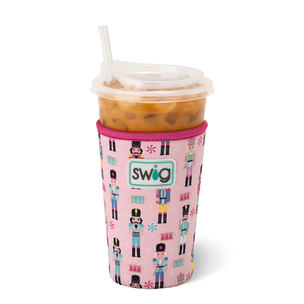 Insulated Iced Cup Coolie - Nutcracker
