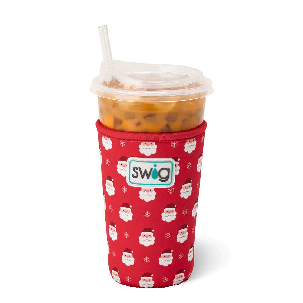 Insulated Iced Cup Coolie - Santa Baby