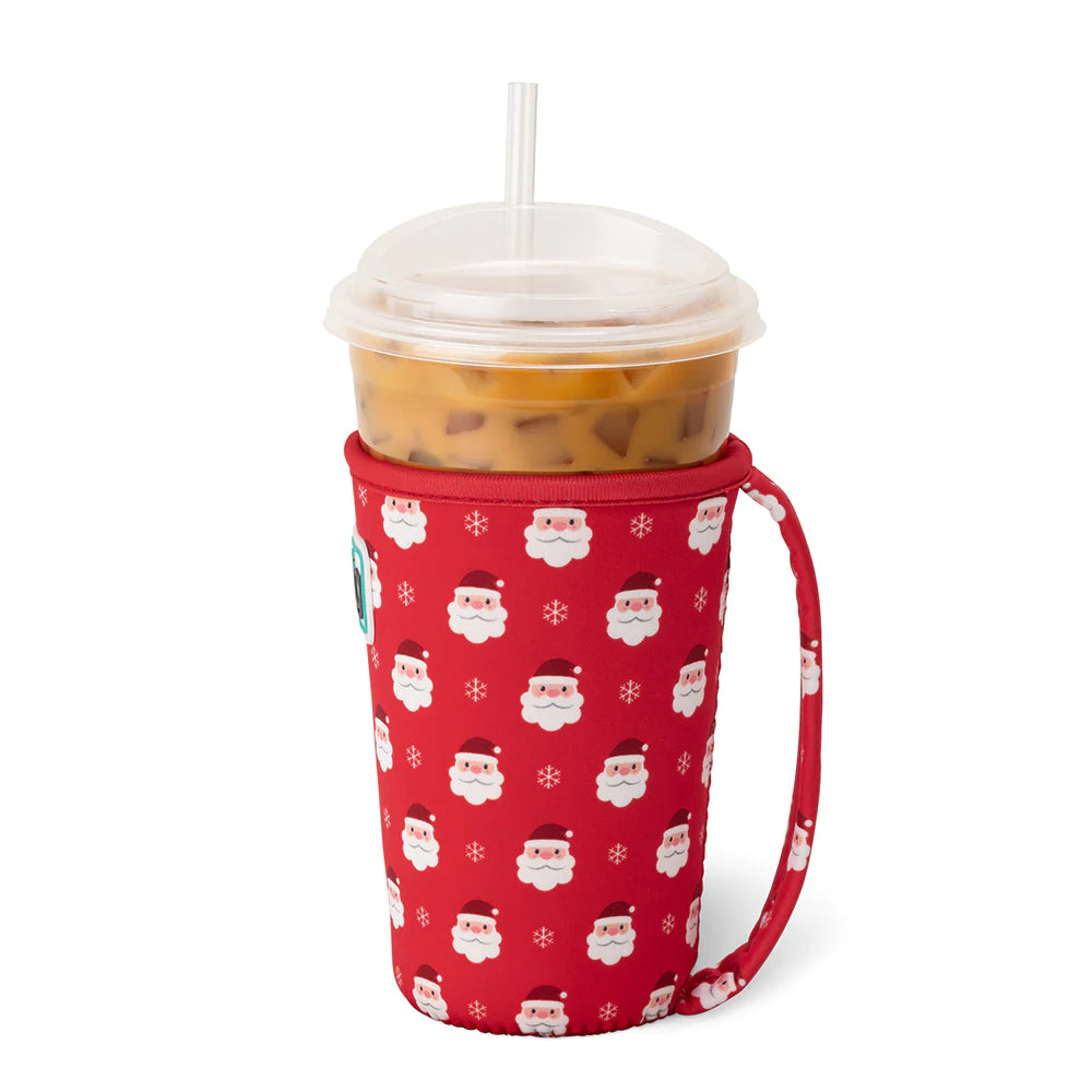 Insulated Iced Cup Coolie - Santa Baby