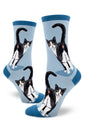 Tuxedo Cat Butt Women's Crew Socks