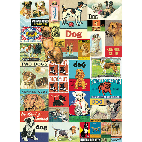 Vintage Dogs Poster