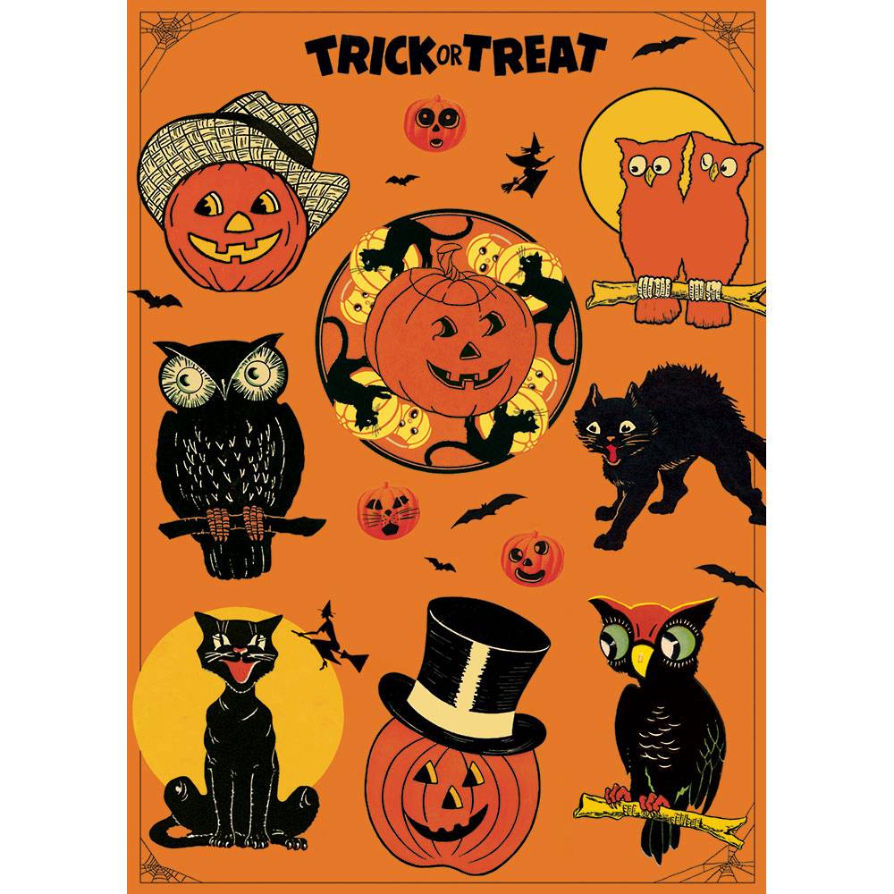 Poster - Halloween Trick or Treat - Birch Hill Studio