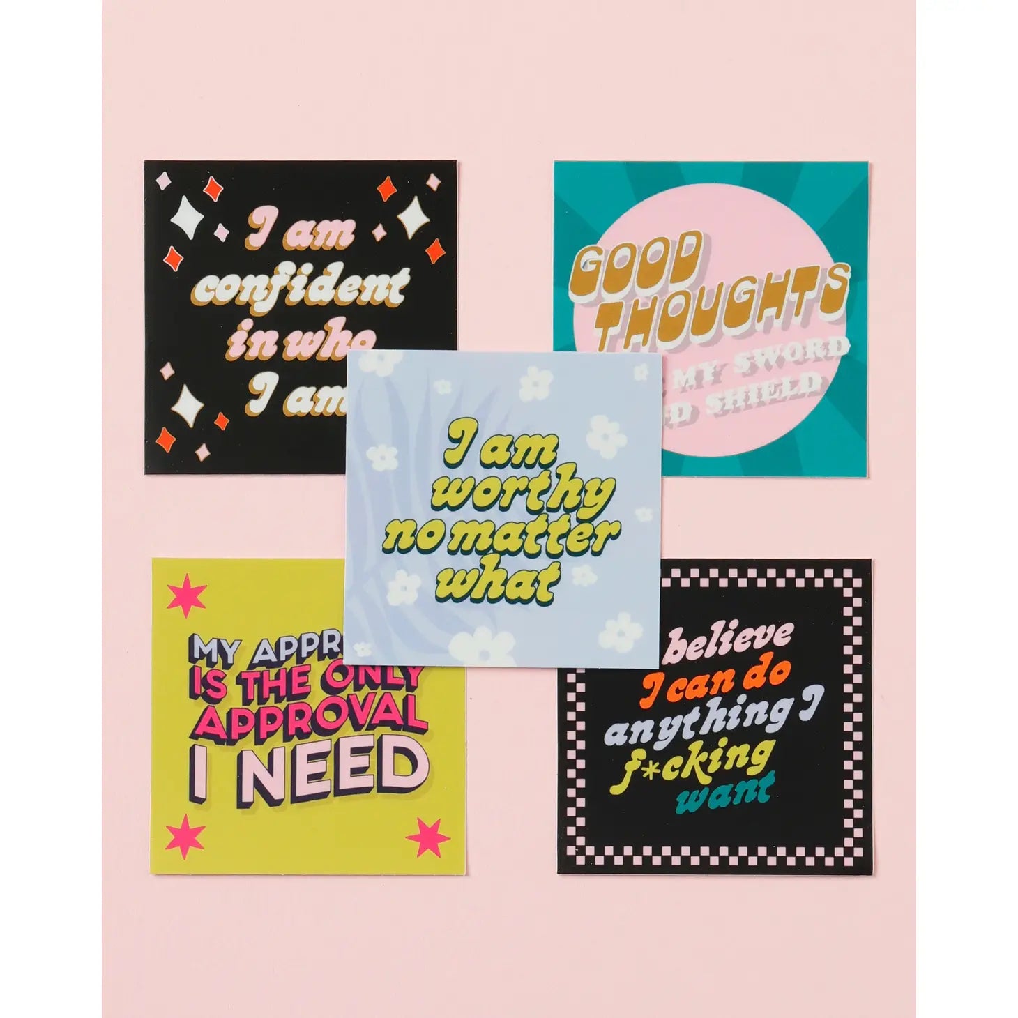 Affirmation Sticker Pack 2 - Birch Hill Studio