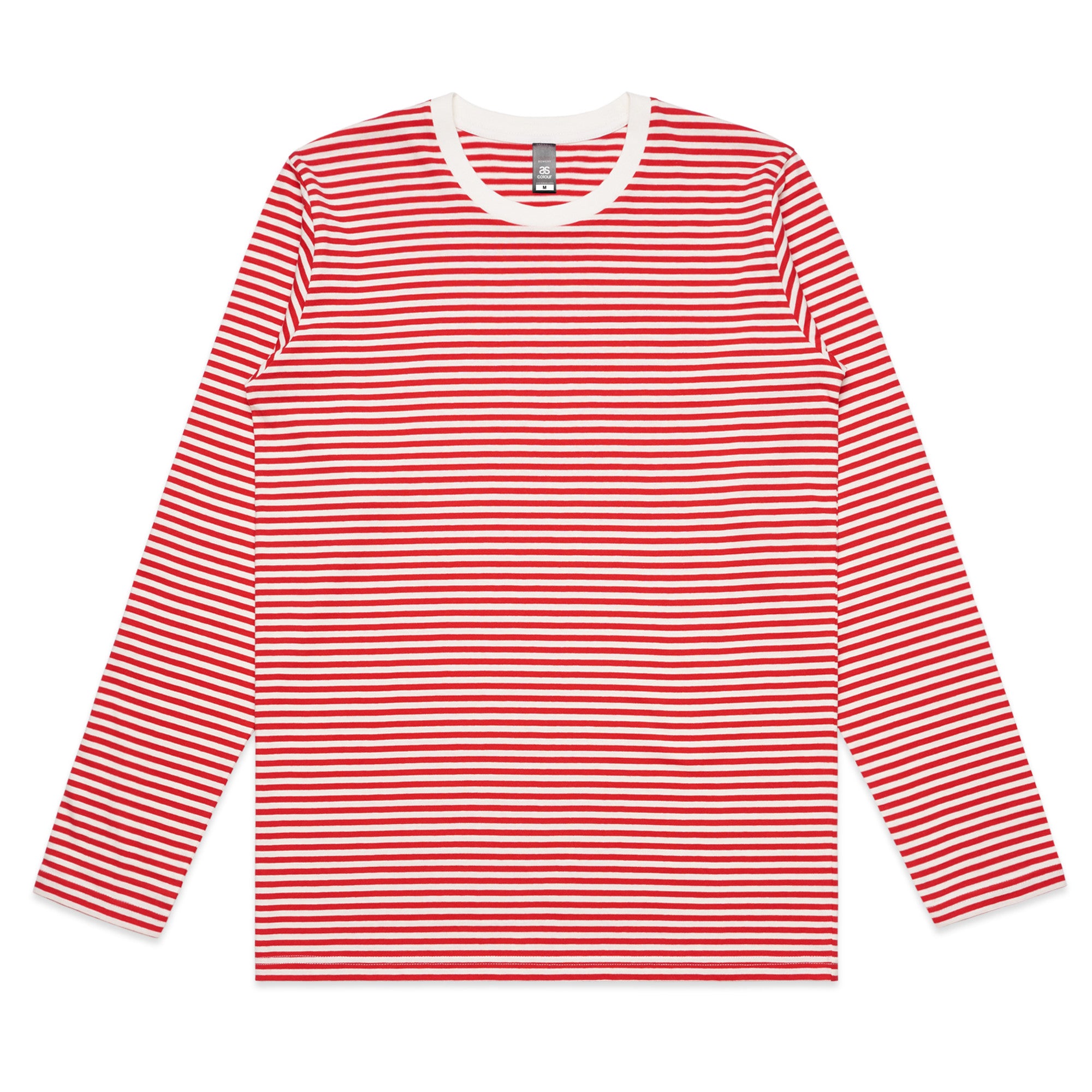 Red and White Stripe Long Sleeve