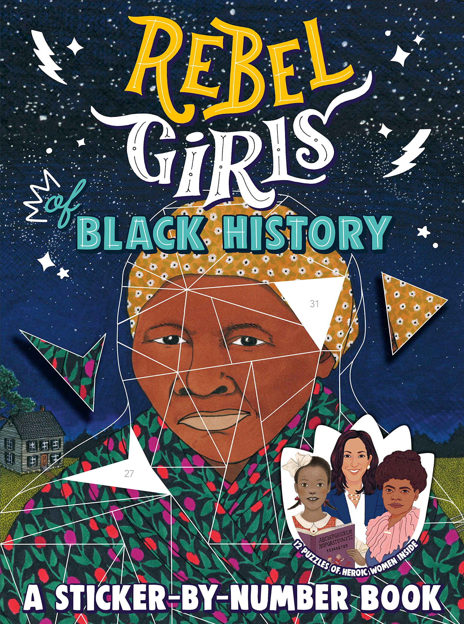 Rebel Girls Black History: Sticker by Number - Birch Hill Studio
