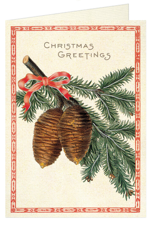 Greeting Card - Christmas Pine - Birch Hill Studio