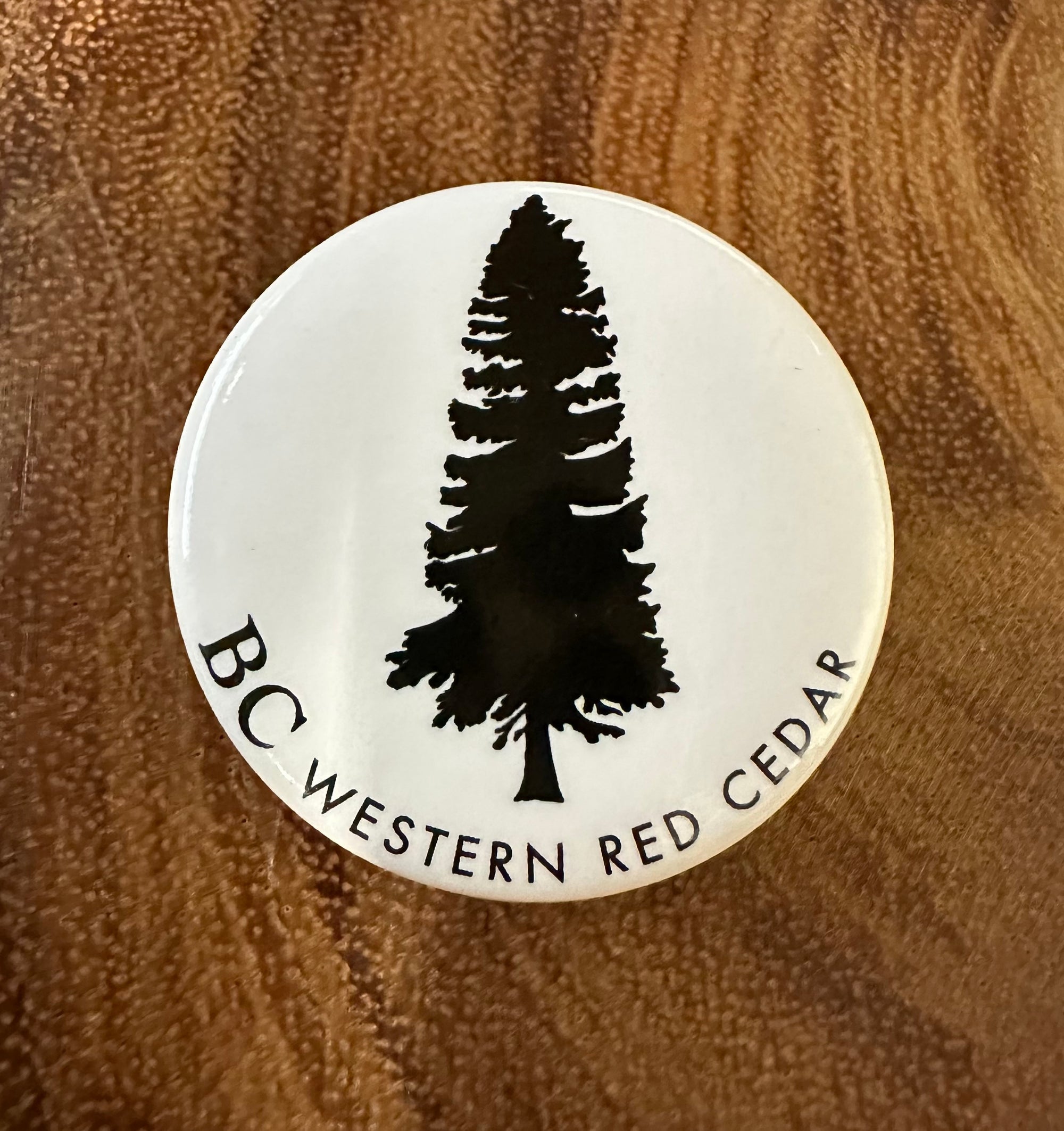 BC Red Cedar Pin