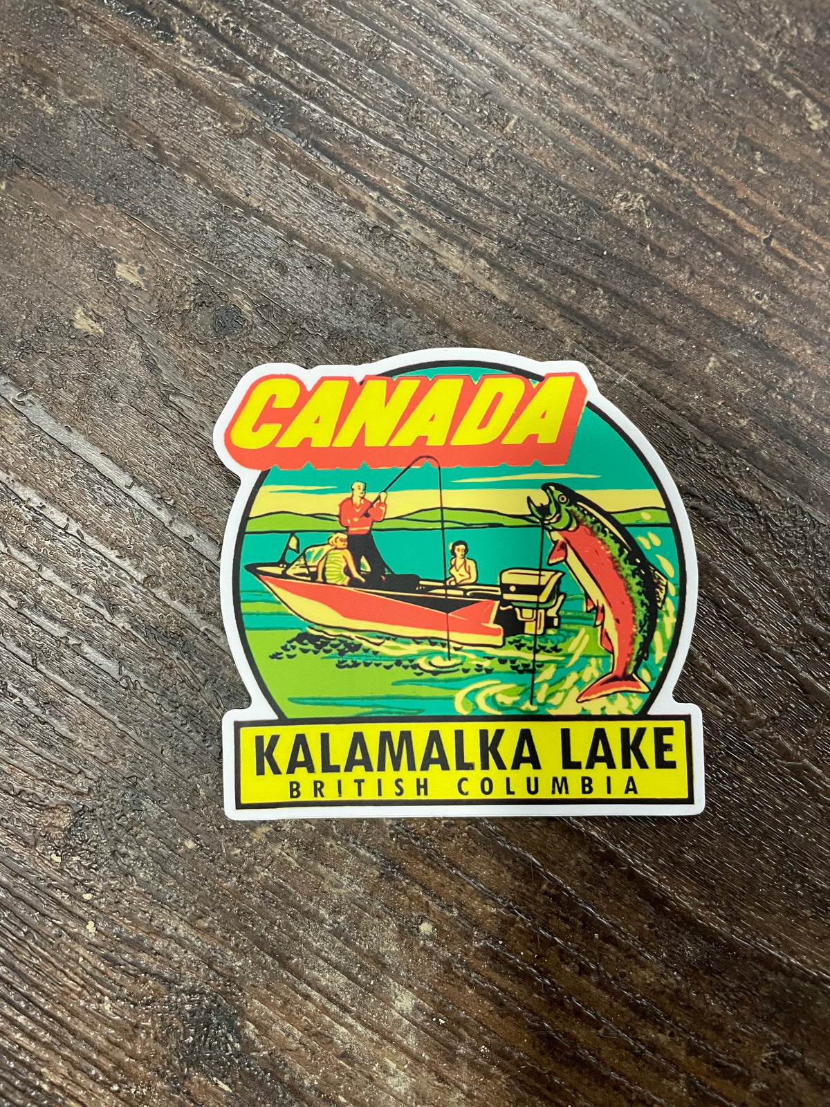 Kalamalka Lake Fishing - Birch Hill Studio