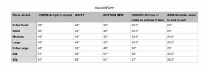 HausOfBirch-Long Floral Quilted Jacket - Birch Hill Studio