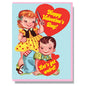 Happy Valentine's Day! Let's get weird! Card - Birch Hill Studio