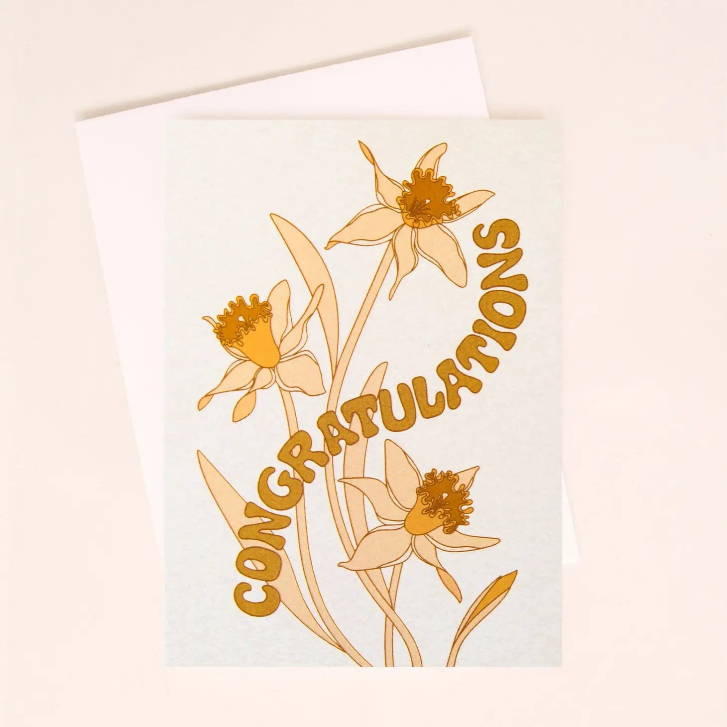 Congratulations Daffodils Card