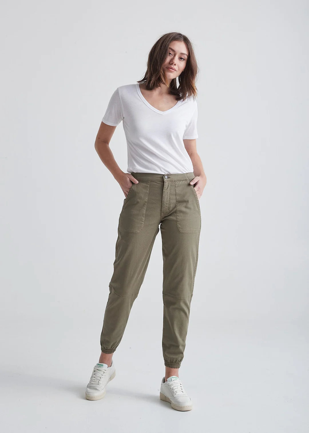 Live Free High Rise Jogger - Fatigues