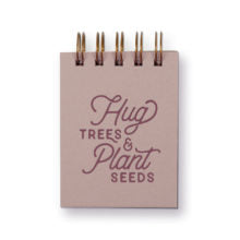 Hug Trees Mini Jotter-Dusty Rose - Birch Hill Studio