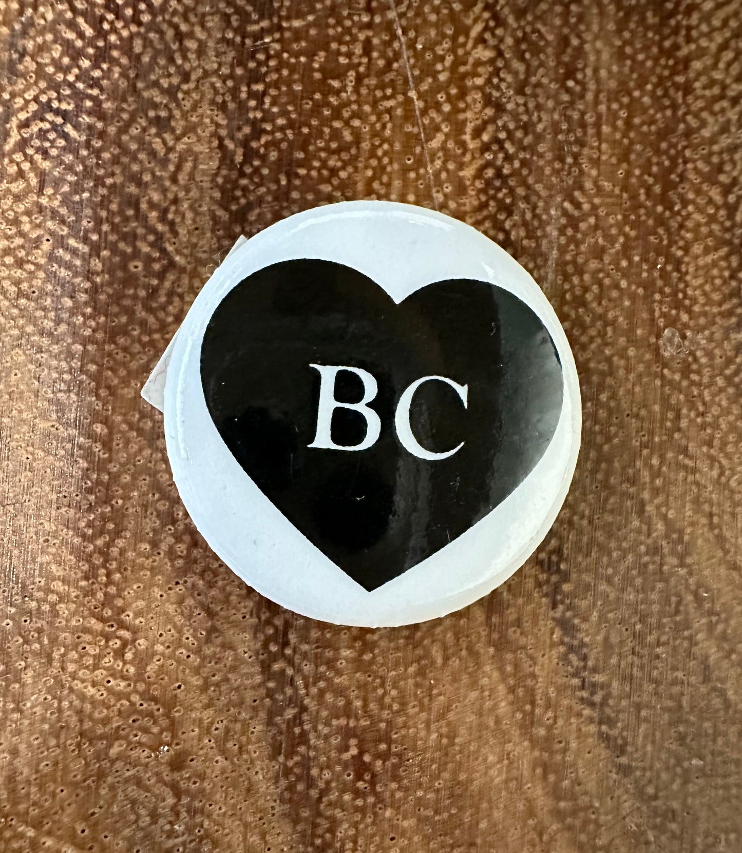 I Heart BC Pin