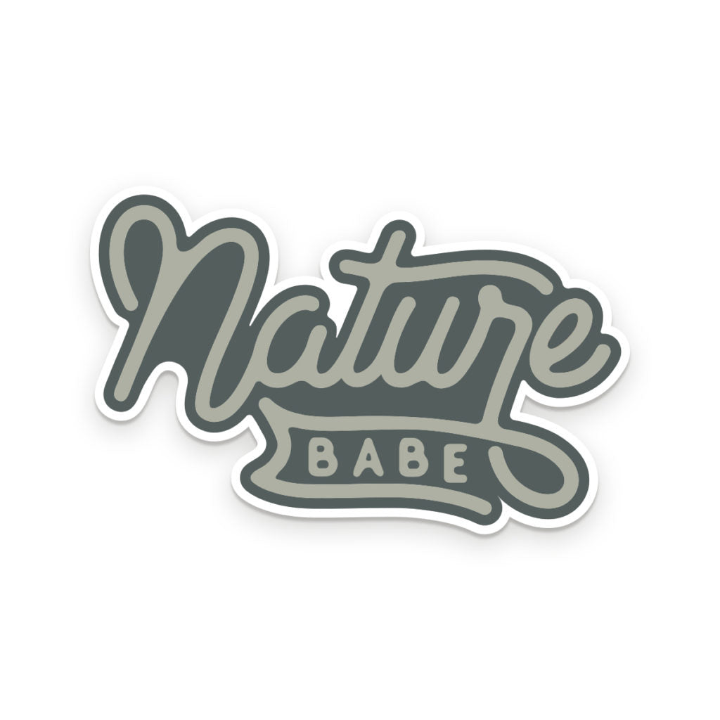 Nature Babe Sticker - Birch Hill Studio