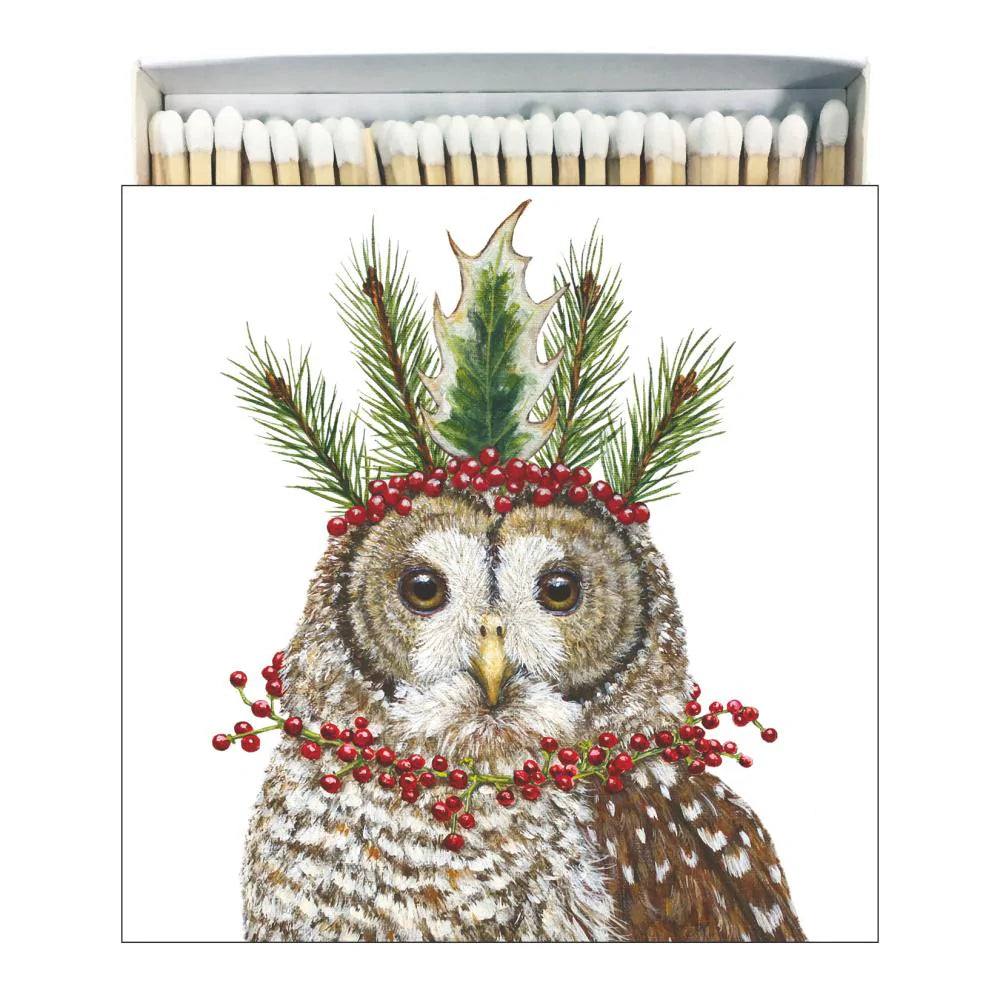 Owl Matches - Birch Hill Studio