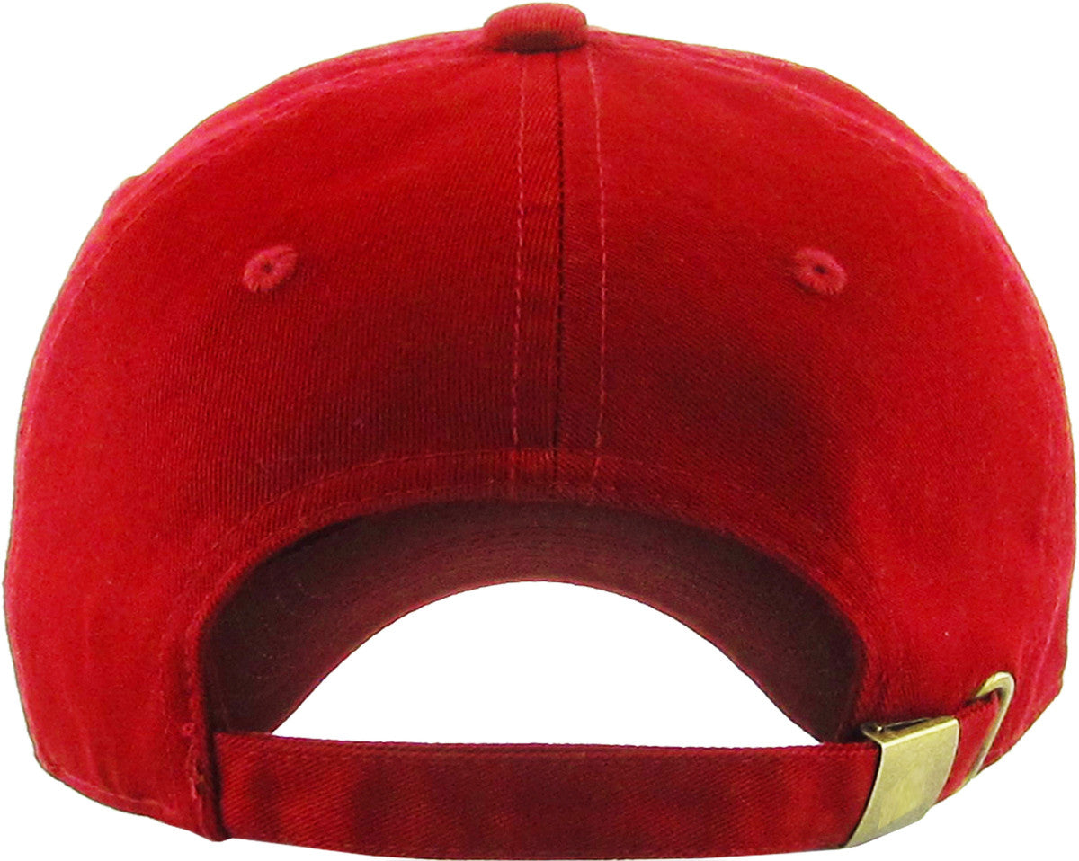 Dad Hat Red
